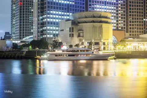 THE CRUISE CLUB TOKYO | Night cruise with Gourmet Dinner | 2-min walk from Tennōzu Isle station