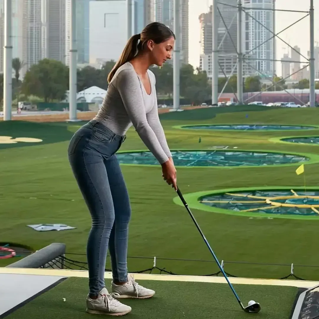 Interactive Golf Experience at Topgolf Dubai